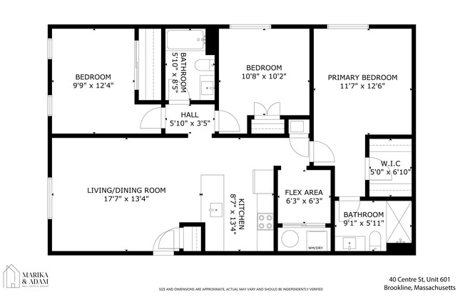 3 beds, 2 baths, 1,300 sqft, $3,565, Unit 301