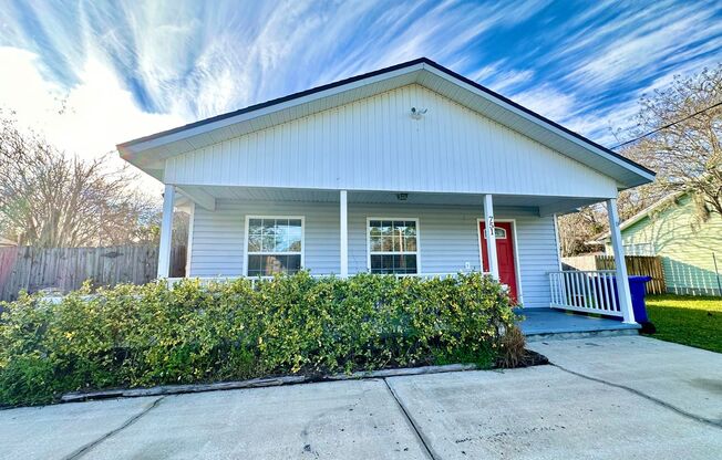 Charming and fully-fenced St. Augustine home available now!