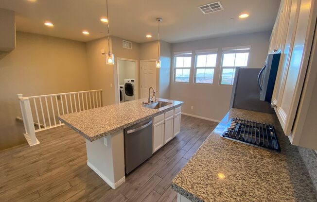 Gorgeous 3Bed/4Bath/2Car, 3-Story Townhome nestled in this beautiful Summerlin West Gated Community !