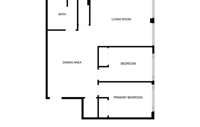 2 beds, 1 bath, 816 sqft, $895, Unit 22