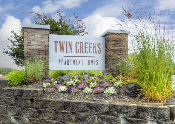 Twin Creeks | Monument Sign