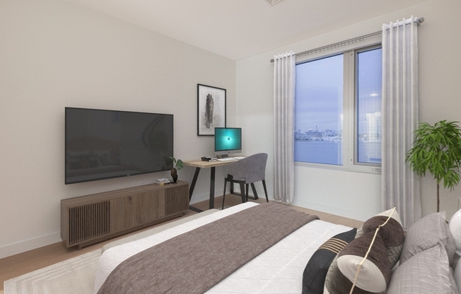 2 beds, 2 baths, 1,075 sqft, $4,800, Unit 513