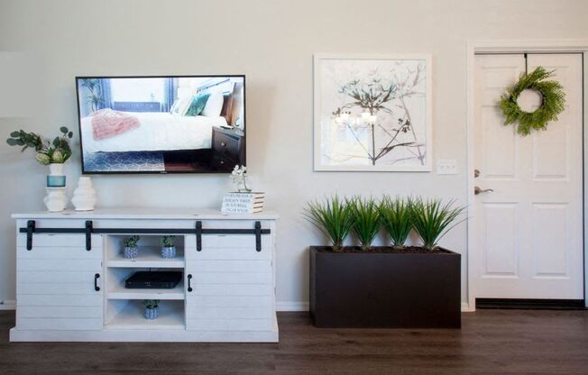 Living room at San Vicente Townhomes in Phoenix AZ