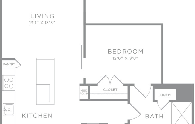 1 bed, 1 bath, 762 sqft, $1,615, Unit 742