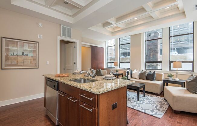 1 bed, 1.5 baths, 970 sqft, $2,379, Unit 701