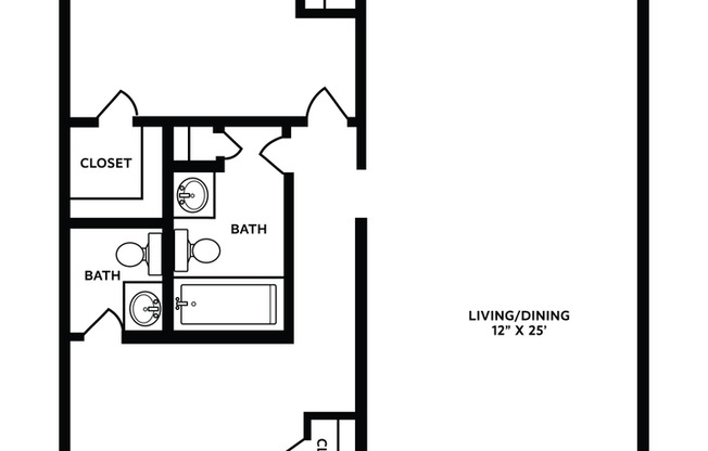 2 beds, 1.5 baths, 875 sqft, $1,495