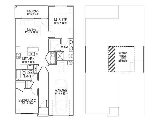 2 beds, 2 baths, 1,020 sqft, $1,895