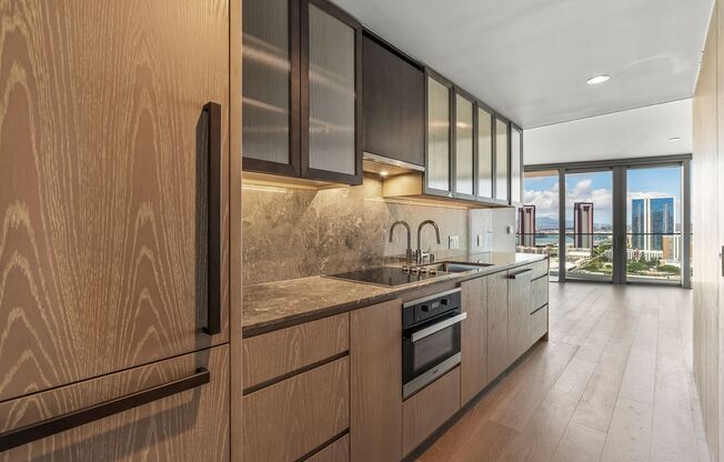 Modern Studio with Partial Ocean Views at Koula – Heart of Ward Village