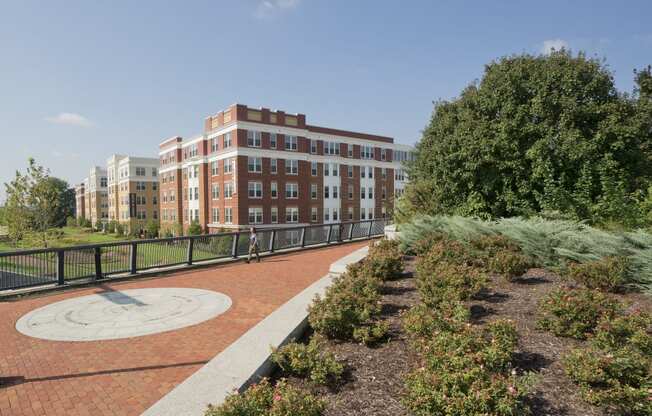 Courtyard View at The Thornton, Alexandria, 22314