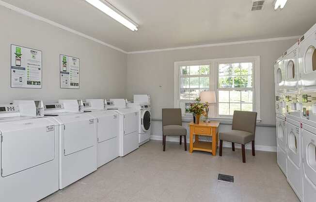 laundry room at Tryon Village