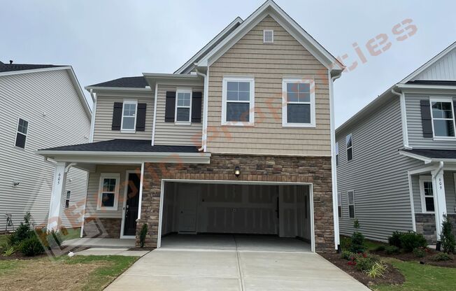 BRAND NEW- Spacious 4 Bedroom, 3 Bathroom Home w/ 2-Car Garage in Edge of Auburn - Raleigh. WIFI included!  Available now!