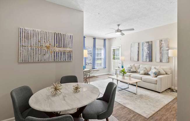 Dedicated dining spaces in select units - Evergreen Lenox Park