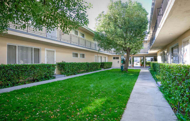 Apartment Building in Sherman Oaks Greenery