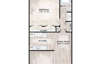 Partner-provided photo for $845 unit