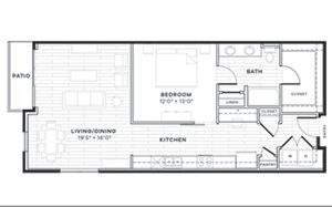 1 bed, 1 bath, 936 sqft, $1,933