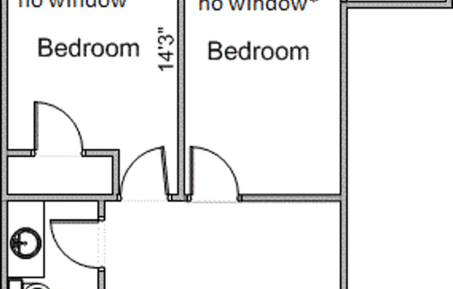 3 beds, 2 baths, 1,137 sqft, $3,099, Unit 45R-105