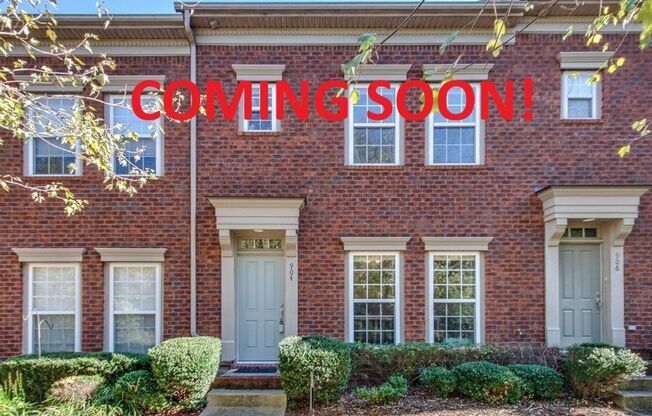COMING SOON! Spacious 3BR/2.5BA Duplex in South Nashville | Pet Friendly | Prime 37211 Location Near Dining & Family Fun
