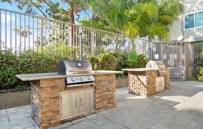 Culver City Apartments for rent BBQ Area