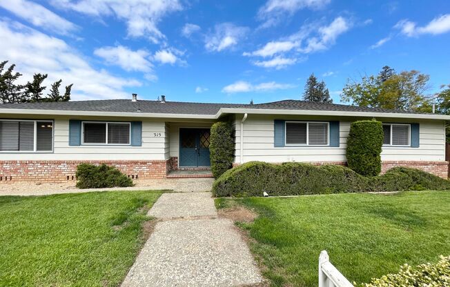 Beautiful 4 Bed 2.5 Bath North Los Altos Home on Huge Corner Lot w/ Pool!