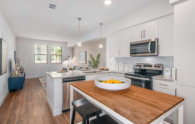 Apartment Interior at The Huntington Luxury Apartments in Duarte CA