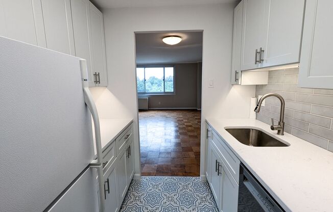 Sunny Top-Floor Junior 1BD Condo Near Downtown Silver Spring