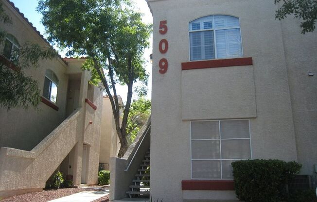 2nd Story Condo in gated community close to the pool.