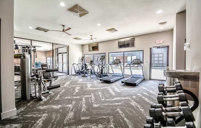 the apartments at masse corner 205 fitness room