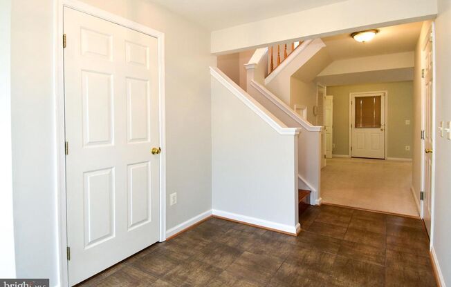 Beautifully updated townhome with an attached one-car garage.