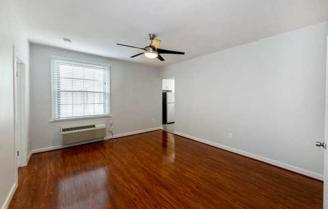 Beautiful Hardwood Floor Bedroom at Connecticut Plaza Apartments, Washington DC.