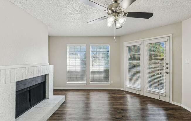 Camino del Sol in Dallas TX Seville Living Room