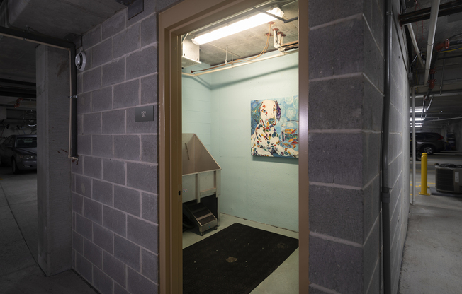 Forte at 84South Pet Spa In Underground Parking Garage
