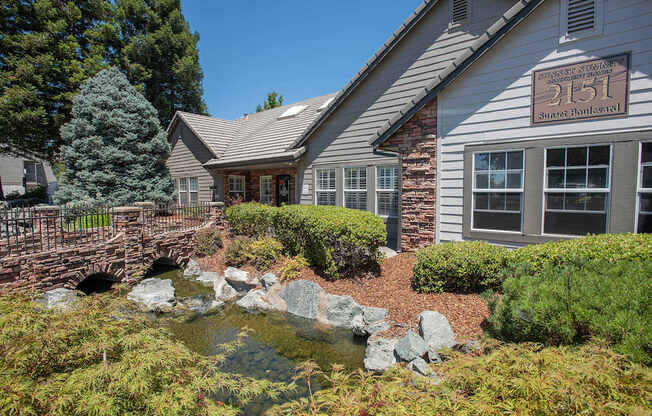 A clubhouse with the number 2151 on it at Sunset Summit, Rocklin, CA, 95765