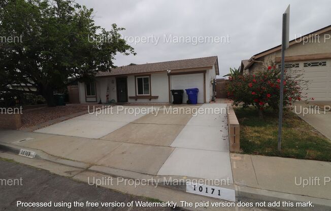 2 bed, 1.5 bath Home in Mira Mesa AVAILBLE TODAY!