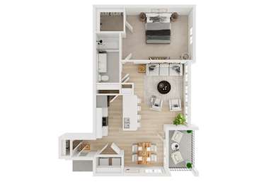 1 bed, 1 bath, 787 sqft, $1,382