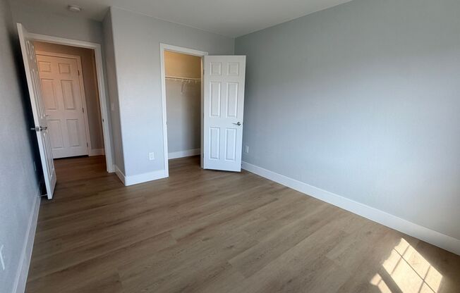 newer3-story home in southwest with Solar panel and EV car charger