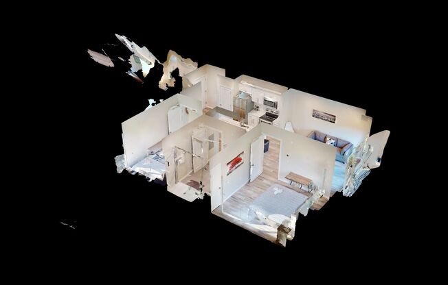2 beds, 1 bath, 719 sqft, $2,695, Unit 109