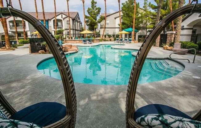 outdoor pool at Solitude at Centennial, Las Vegas, Nevada