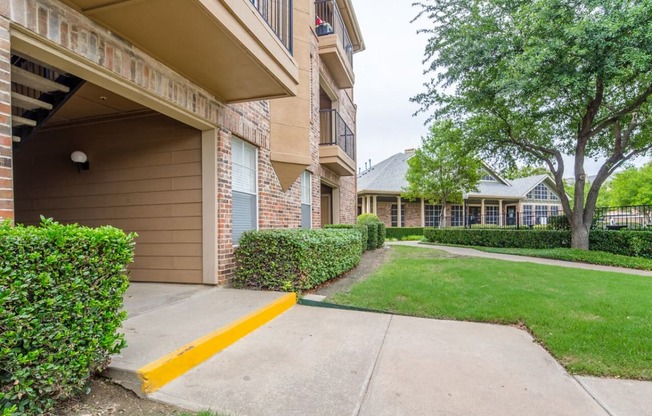 Private balconies/patios  at Edgewater, Texas