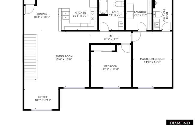 2 beds, 2 baths, $1,545, Unit 2766-09