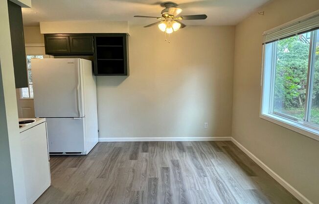 Cozy 2 Bedroom Duplex Located in a Great Location Close to Washington Square. Water/Sewer Included in Rent.