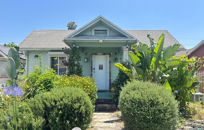 Reduced! Peaceful 2 Bed/1 Bath Craftsman Bungalow w/ Expansive Self Sustaining Garden