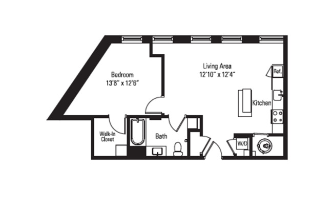 1 bed, 1 bath, 656 sqft, $2,230, Unit 01-244