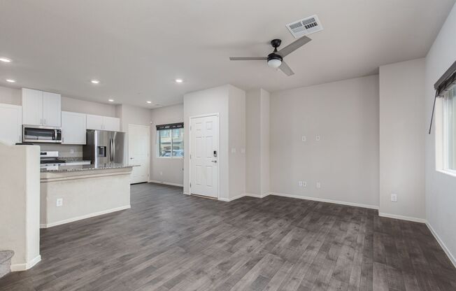 Newer three bedroom unit in gated community with pool