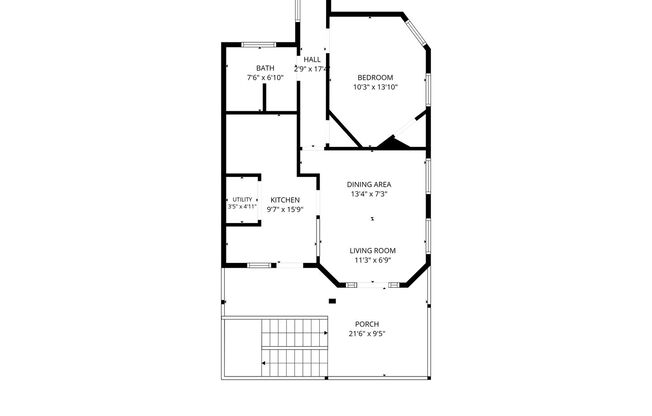 1 bed, 1 bath, 725 sqft, $1,995, Unit 5