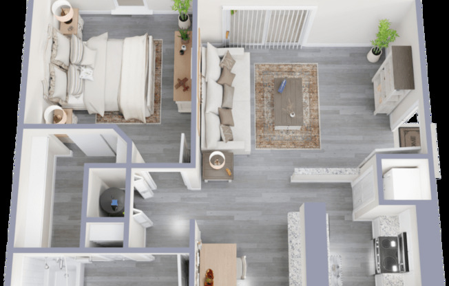 1 bed, 1 bath, 750 sqft, $1,659