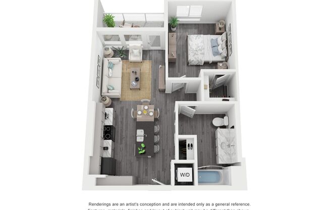 1 bed, 1 bath, 680 sqft, $2,895, Unit Unit 304