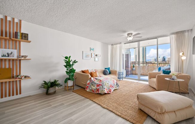 Kakaako Royal Court 2 Bedroom 2 Bathroom 1 Parking Condominium