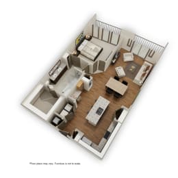 1 bed, 1 bath, 1,064 sqft, $2,244