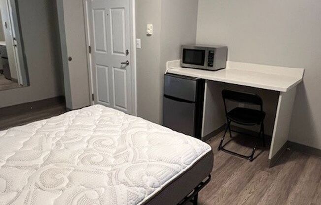 Studio, 1 bath, 184 sqft, $925, Unit B2