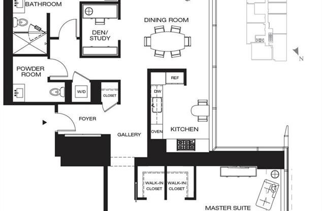 2 beds, 2.3 baths, 1,927 sqft, $8,900, Unit 36B